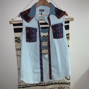 Top quality Kendall and Kylie jean vest!